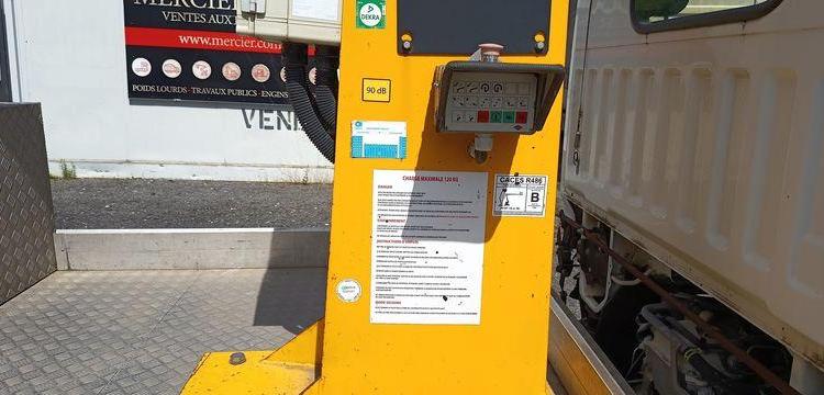 NISSAN CABSTAR NT400 32,12  AVEC NACELLE TIME ETL30 – 10 M – DIESEL – 2106 HEURES BLANC DW-708-LM