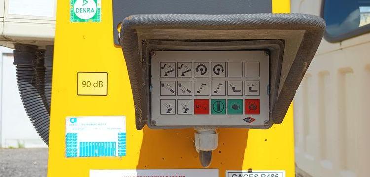 NISSAN CABSTAR NT400 32,12  AVEC NACELLE TIME ETL30 – 10 M – DIESEL – 2106 HEURES BLANC DW-708-LM