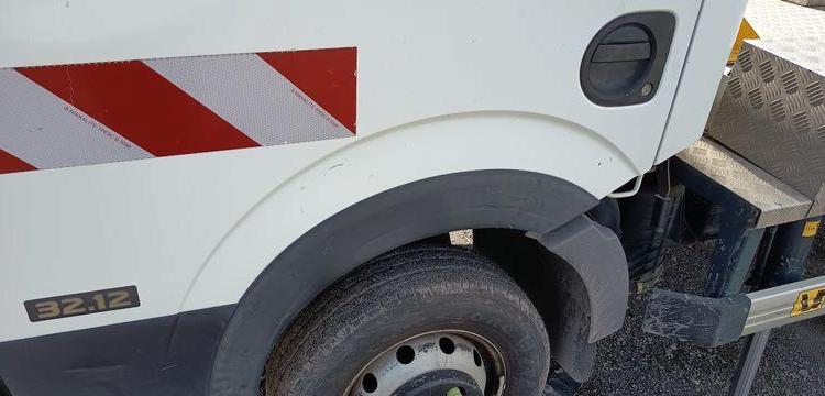 NISSAN CABSTAR NT400 32,12  AVEC NACELLE TIME ETL30 – 10 M – DIESEL – 2106 HEURES BLANC DW-708-LM