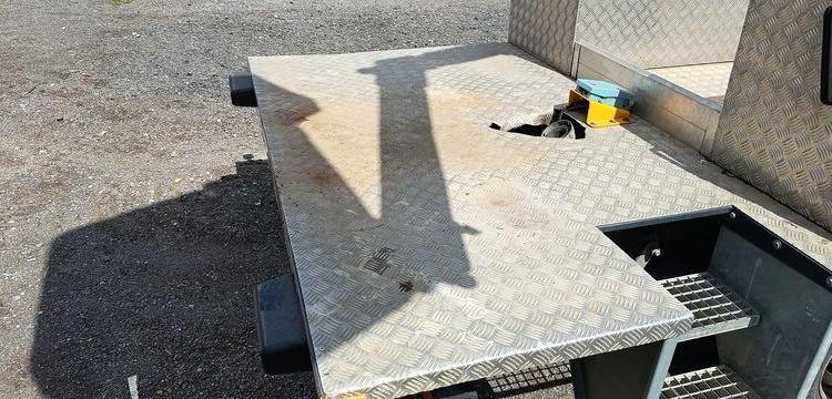 NISSAN CABSTAR NT400 32,12  AVEC NACELLE TIME ETL30 – 10 M – DIESEL – 2106 HEURES BLANC DW-708-LM