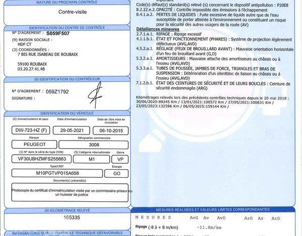 PEUGEOT 3008 GENERATION-I 1.6 BLUEHDI 120CH STYLE S&S GRIS DW-723-HZ