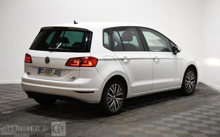 VOLKSWAGEN GOLF SPORTVAN 1.4 TSI 125CH BLUEMOTION ALLSTAR DSG BVA BLANC EC-637-JD