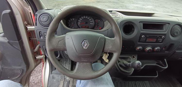 RENAULT MASTER 2,3 DCI 16V BENNE AVEC COFFRE ACIER DIESEL – 168574 KMS – ANNEE 2016 ROUGE ED-254-FX