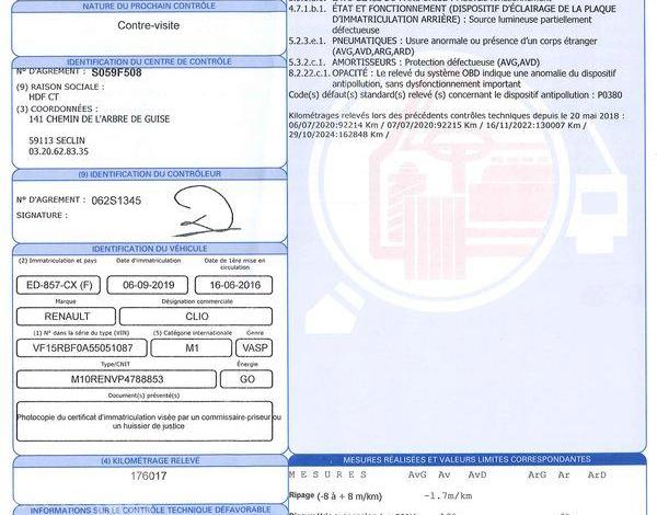 RENAULT CLIO BLANC ED-857-CX