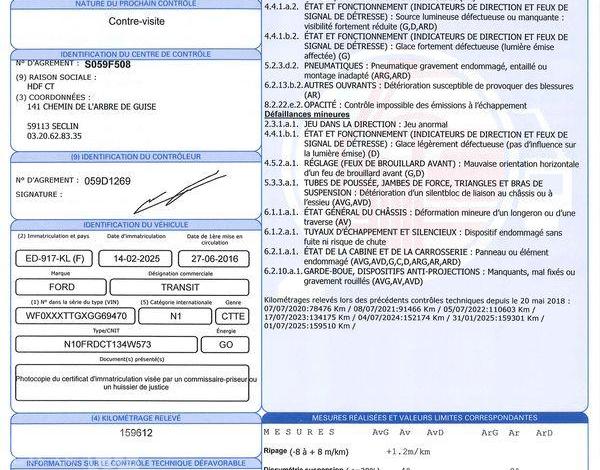 FORD TRANSIT L2H2 125CH TREND BLANC ED-917-KL
