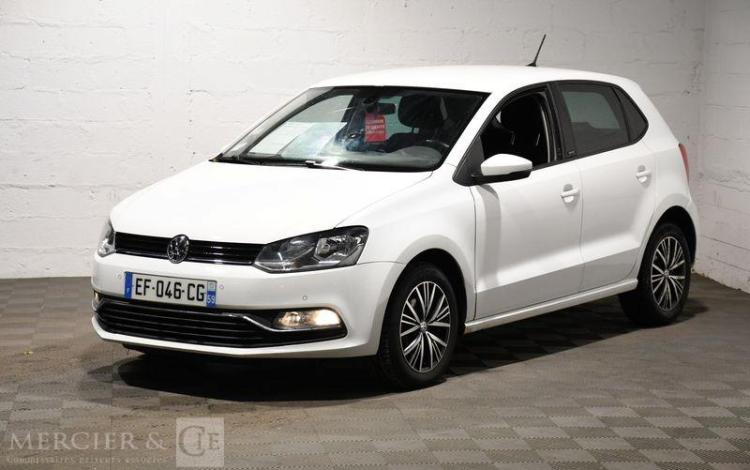 VOLKSWAGEN POLO 1,2 TSI 90CH BLUEMOTION BLANC EF-046-CG