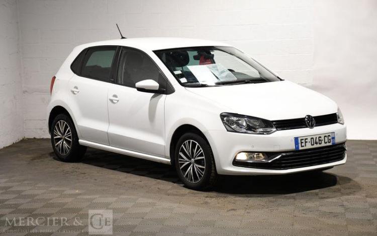 VOLKSWAGEN POLO 1,2 TSI 90CH BLUEMOTION BLANC EF-046-CG