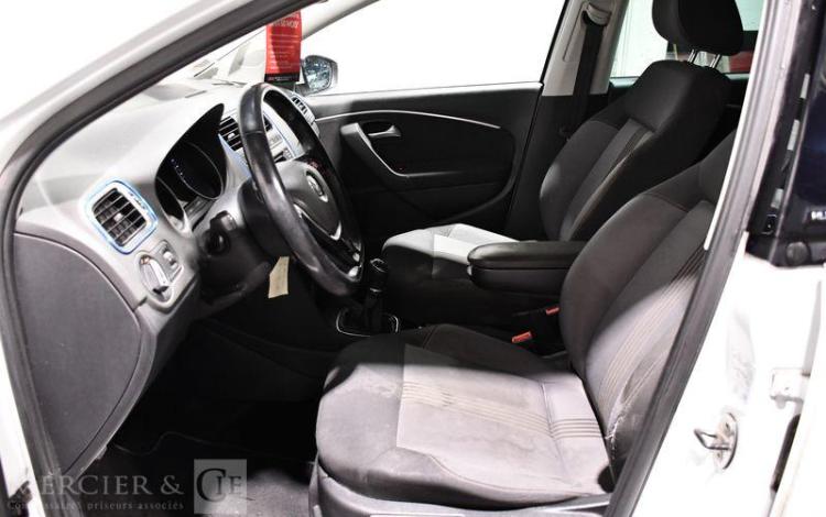 VOLKSWAGEN POLO 1,2 TSI 90CH BLUEMOTION BLANC EF-046-CG