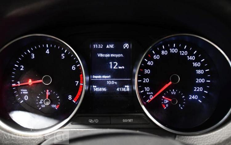 VOLKSWAGEN POLO 1,2 TSI 90CH BLUEMOTION BLANC EF-046-CG