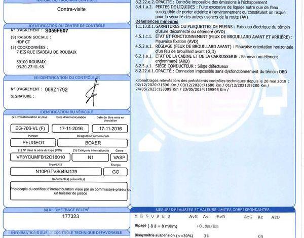 PEUGEOT BOXER HDI BLEU EG-706-VL