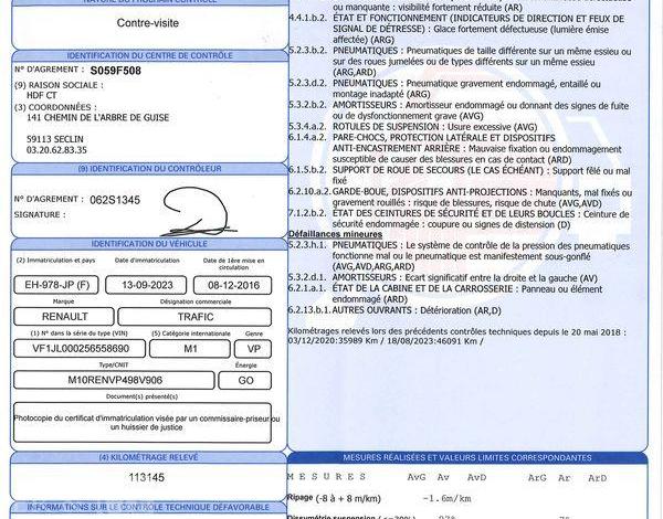 RENAULT TRAFIC COMBI L1 1.6 DCI 95CV S&S 9 PLACES BLANC EH-978-JP