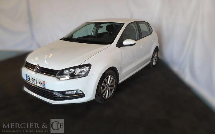 VOLKSWAGEN POLO 1.4 TDI 90CH BLUEMOTION CONFORT LINE BUSINESS BLANC EK-601-MM