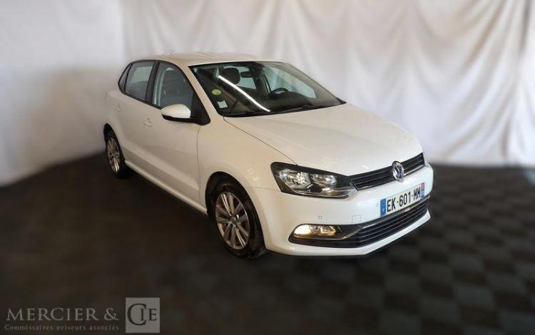 VOLKSWAGEN POLO 1.4 TDI 90CH BLUEMOTION CONFORT LINE BUSINESS BLANC EK-601-MM