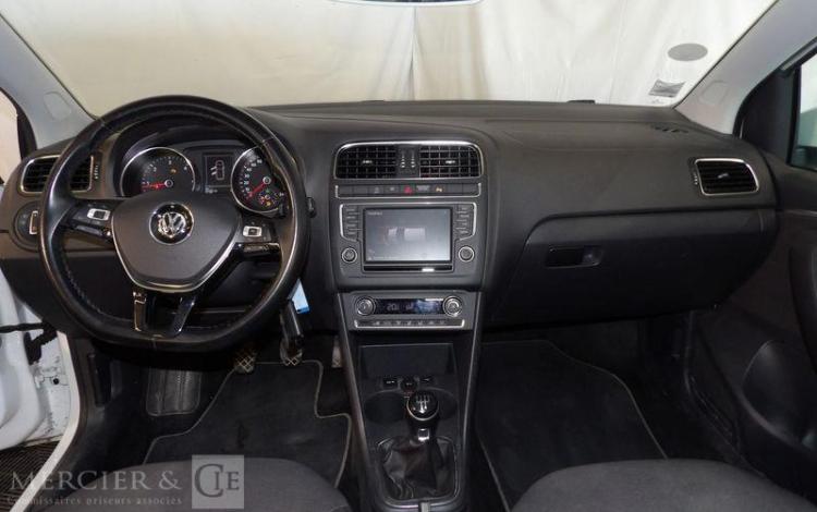 VOLKSWAGEN POLO 1.4 TDI 90CH BLUEMOTION CONFORT LINE BUSINESS BLANC EK-601-MM