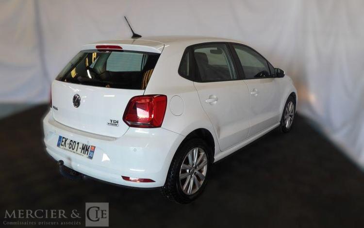 VOLKSWAGEN POLO 1.4 TDI 90CH BLUEMOTION CONFORT LINE BUSINESS BLANC EK-601-MM