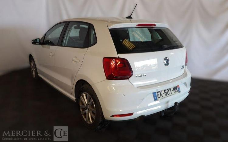 VOLKSWAGEN POLO 1.4 TDI 90CH BLUEMOTION CONFORT LINE BUSINESS BLANC EK-601-MM
