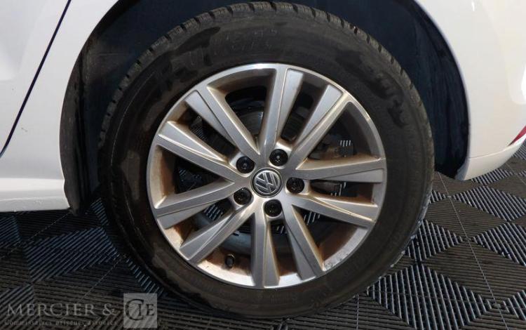 VOLKSWAGEN POLO 1.4 TDI 90CH BLUEMOTION CONFORT LINE BUSINESS BLANC EK-601-MM