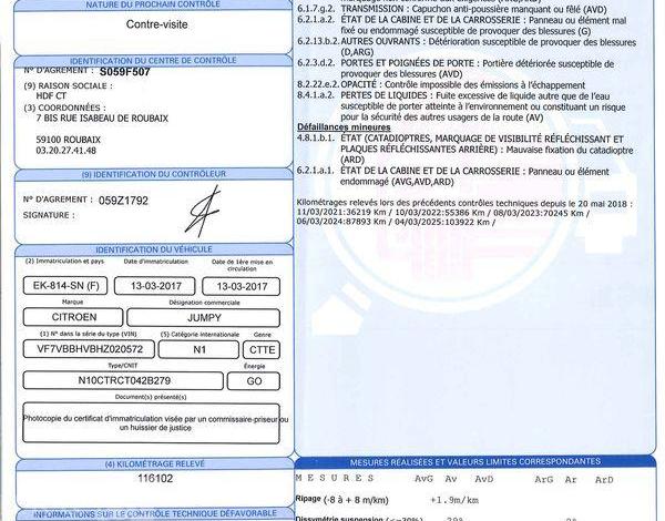 CITROEN JUMPY BHDI 95CH BVM TAILLE M CONFORT
 JAUNE EK-814-SN