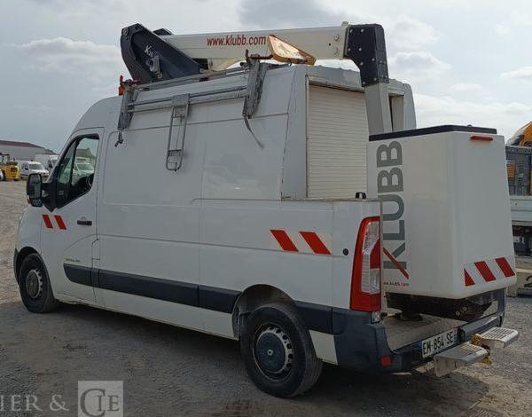 RENAULT MASTER III PHASE 2 L3H2 2.3 dCi 16V ENERGY 170 CV NACELLE KLUBB K26 10 M – 580 H BLANC EM-854-SE