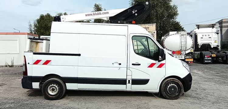 RENAULT MASTER III PHASE 2 L3H2 2.3 dCi 16V ENERGY 170 CV NACELLE KLUBB K26 10 M – 580 H BLANC EM-854-SE