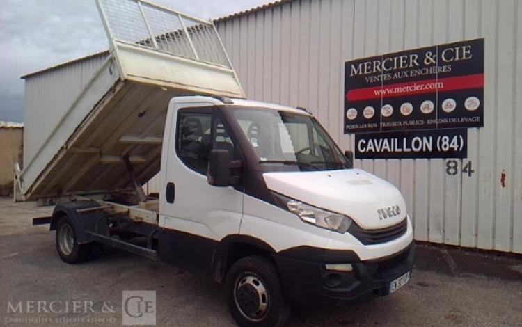IVECO 35-140  BENNE SIMPLE CABINE BLANC EN-307-GP