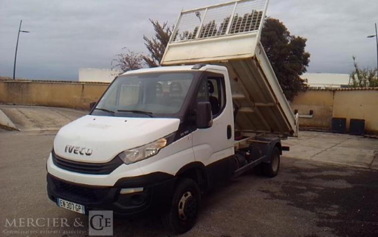 IVECO 35-140  BENNE SIMPLE CABINE BLANC EN-307-GP