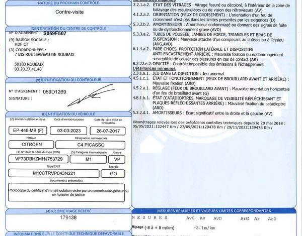 CITROEN C4 PICASSO 1,6 BLUE HDI 120 BUSINESS PLUS GRIS EP-449-MB