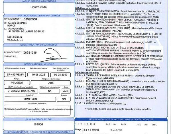 PEUGEOT BOXER NACELLE L2H2 335 PREMIUM PACK 130 BLANC EP-493-VE