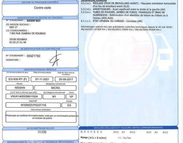 NISSAN MICRA 1.0 IG 70CH ACENTA GRIS EQ-930-RY