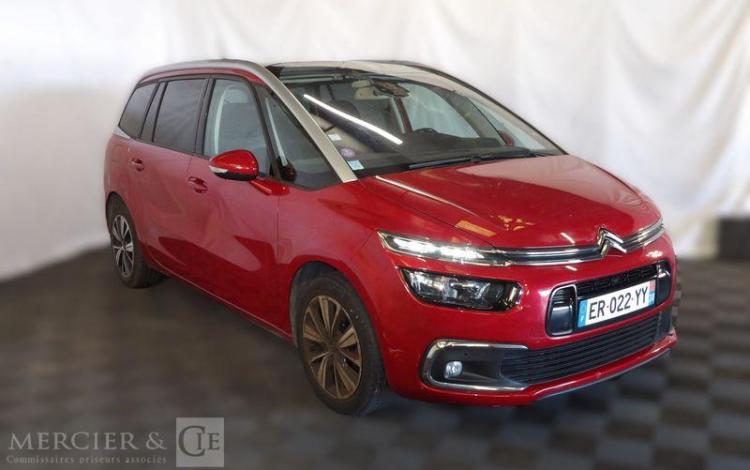 CITROEN GD C4 PICASSO 1,6 THP 165CH SHINE EAT BVA S&S ROUGE ER-022-YY