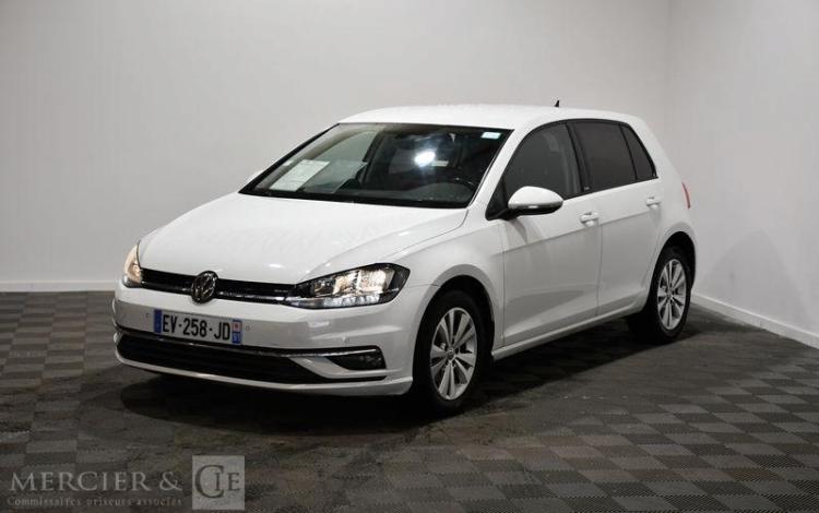 VOLKSWAGEN GOLF 1,6 TDI 115 BLANC EV-258-JD