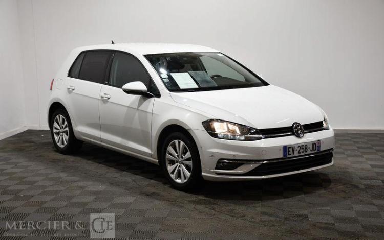 VOLKSWAGEN GOLF 1,6 TDI 115 BLANC EV-258-JD