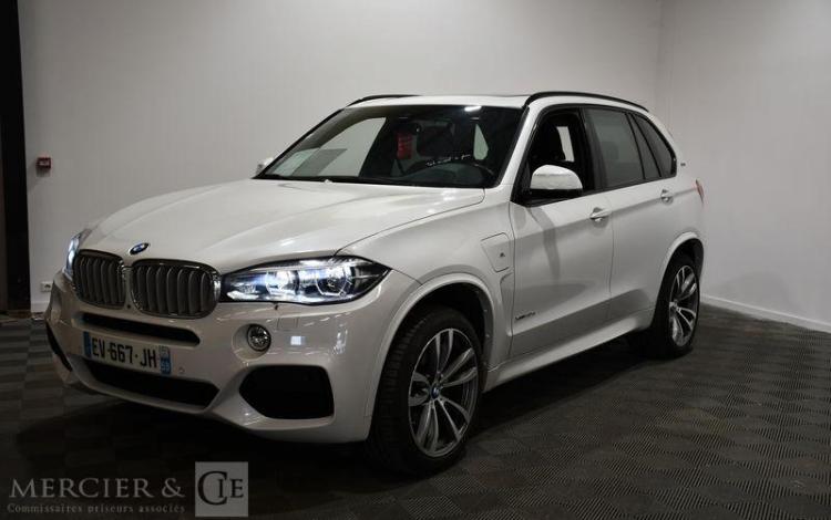 BMW X5 4.0e 313ch HYBRID M SPORT xDRIVE BVA BLANC EV-667-JH