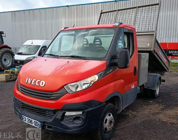 IVECO CAMION BENNE SIMPLE – CABINE COFFRE  EX-296-QD