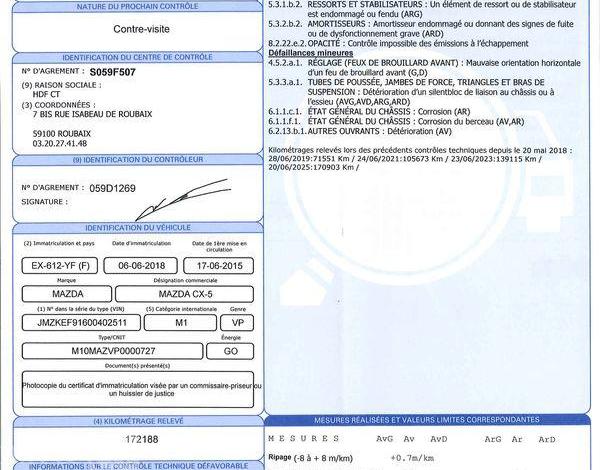 MAZDA CX5 2.2 SKYACTIV-D 150 DYNAMIQUE PLUS 2WD GRIS EX-612-YF