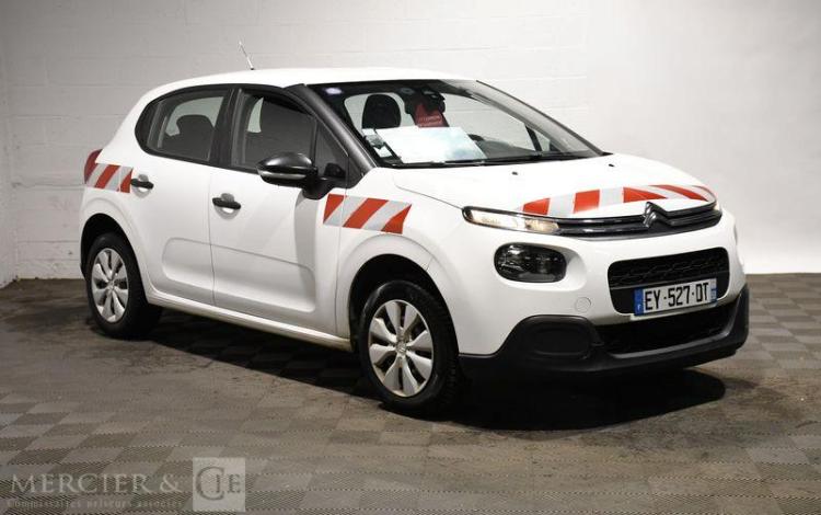 CITROEN C3 1.2 PURETECH 80 LIVE BLANC EY-527-DT