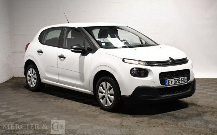 CITROEN C3 1.2 PURETECH 80 LIVE BLANC EY-528-GQ