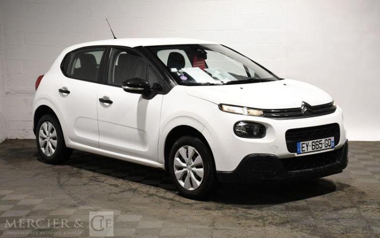 CITROEN C3 1.2 PURETECH 80 LIVE BLANC EY-665-GQ