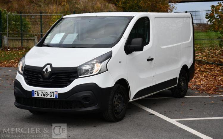 RENAULT TRAFIC 1.6 DCI 120 1T0 L1H1 ENERGY GRAND-CONFORT BLANC FA-748-GT