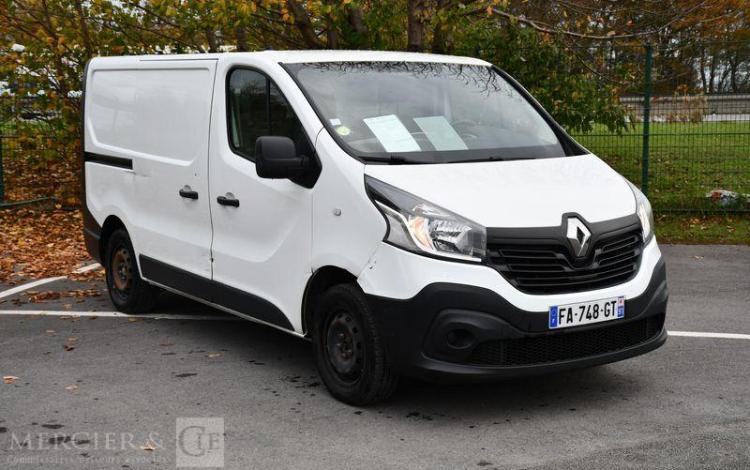 RENAULT TRAFIC 1.6 DCI 120 1T0 L1H1 ENERGY GRAND-CONFORT BLANC FA-748-GT