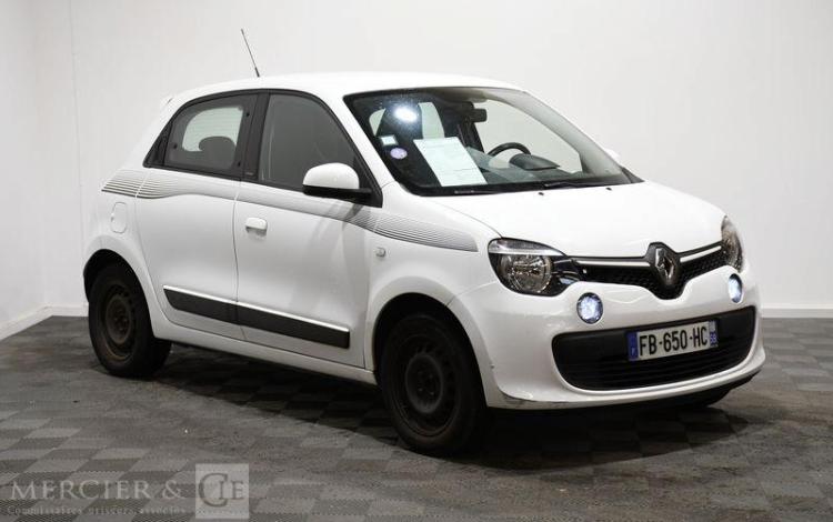 RENAULT TWINGO SERIE LIMITED SCE 70 START/STOP BLANC FB-650-HC