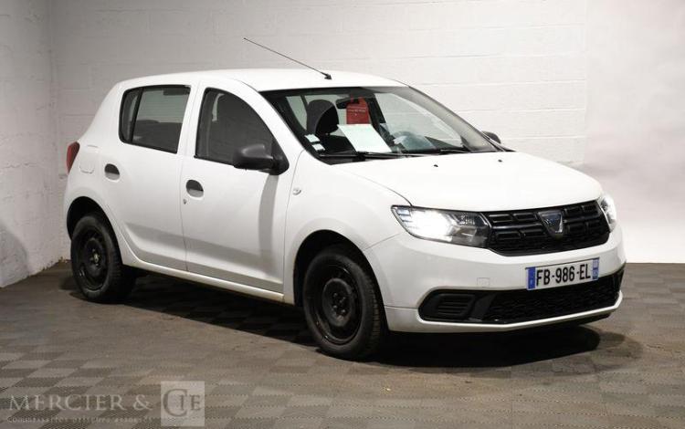 DACIA SANDERO SCE 75 BLANC FB-986-EL