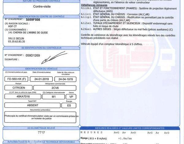 CITROEN 2CV 6 BERLINE SABLE FD-560-HX