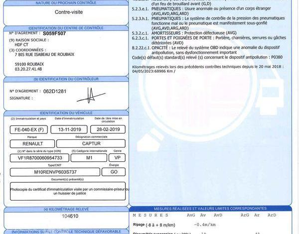 RENAULT CAPTUR BUSINESS DCI 90 GRIS FE-040-EX