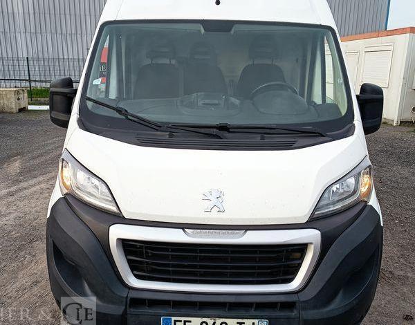 PEUGEOT BOXER III PHASE 3 FOURGON 333 L2H2 2.0 BLUEHDi 16V 130 CV -105716 KMS – AN 2019 BLANC FE-043-TJ