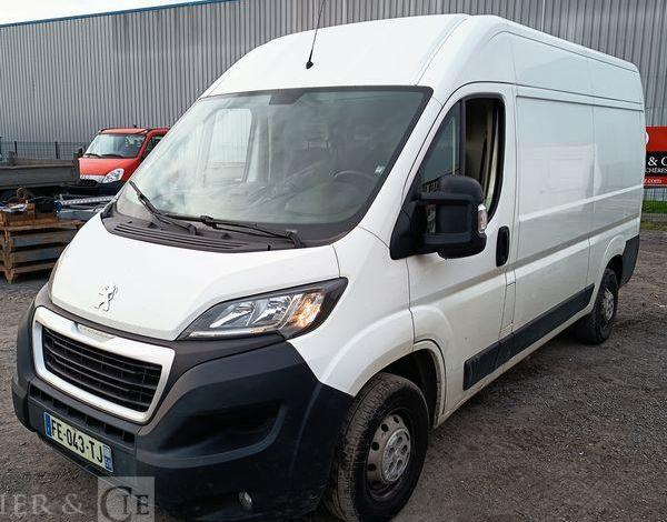 PEUGEOT BOXER III PHASE 3 FOURGON 333 L2H2 2.0 BLUEHDi 16V 130 CV -105716 KMS – AN 2019 BLANC FE-043-TJ