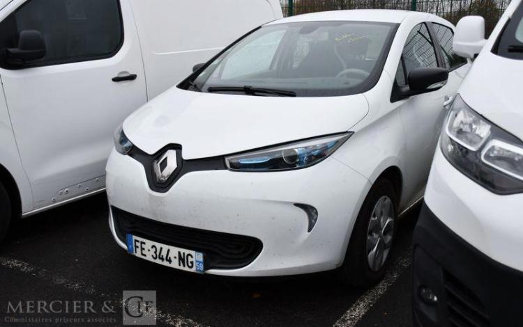 RENAULT ZOE Q90 ZE 90 40KWH ACHAT-INTEGRAL CHARGE-RAPIDE LIFE BVA BLANC FE-344-NG