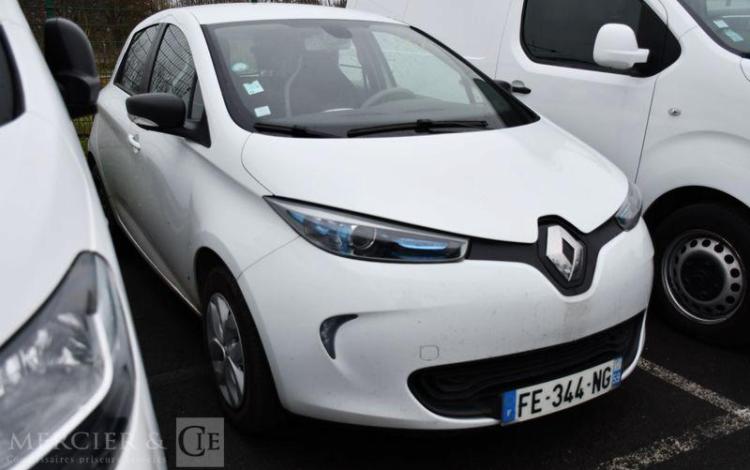 RENAULT ZOE Q90 ZE 90 40KWH ACHAT-INTEGRAL CHARGE-RAPIDE LIFE BVA BLANC FE-344-NG