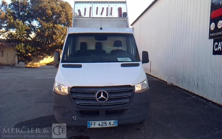 MERCEDES SPRINTER 514 CDI BENNE SIMPLE CABINE COFFRE BLANC FF-425-XJ