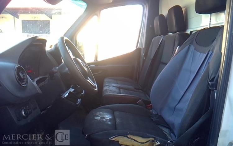 MERCEDES SPRINTER 514 CDI BENNE SIMPLE CABINE COFFRE BLANC FF-425-XJ